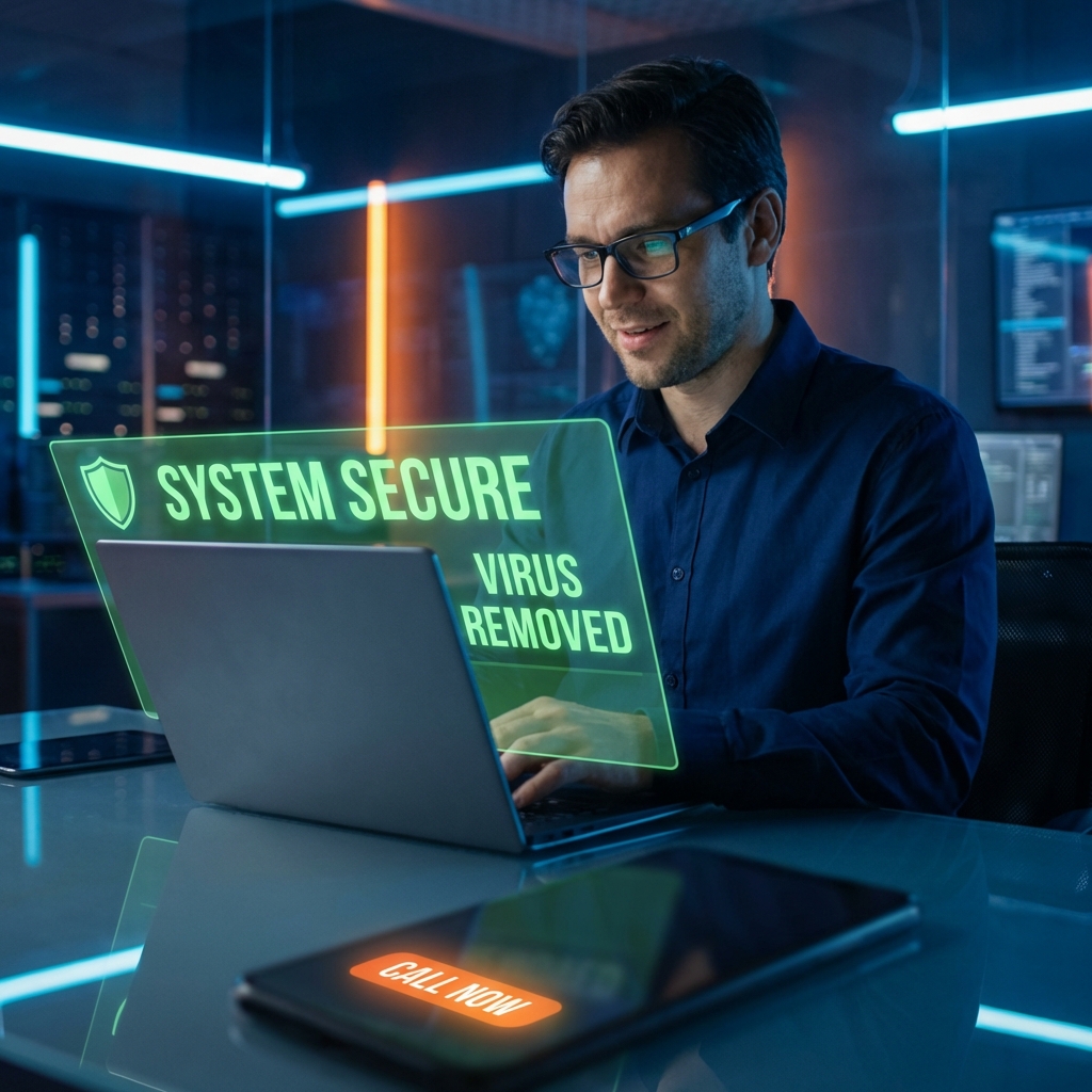 Virus Removal Niagara illustrative graphic